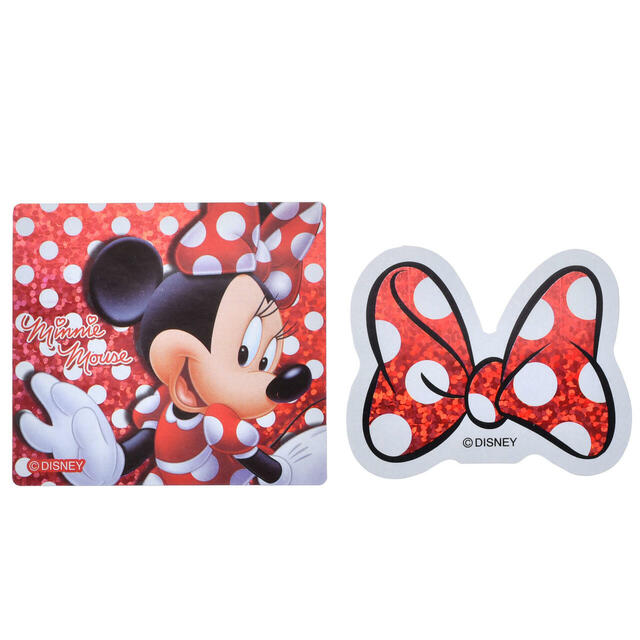 ミニー シール・ステッカー ホログラム Sticker Collection MINNIE’S DOT RIBBON 700円