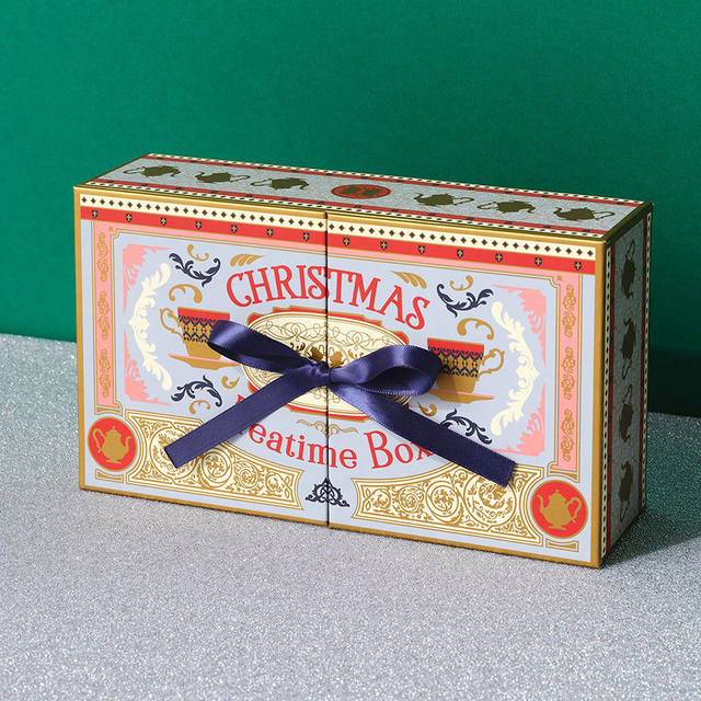 【カルディ 2025クリスマス】オリジナル クリスマスティータイムボックス(税込¥1,738)