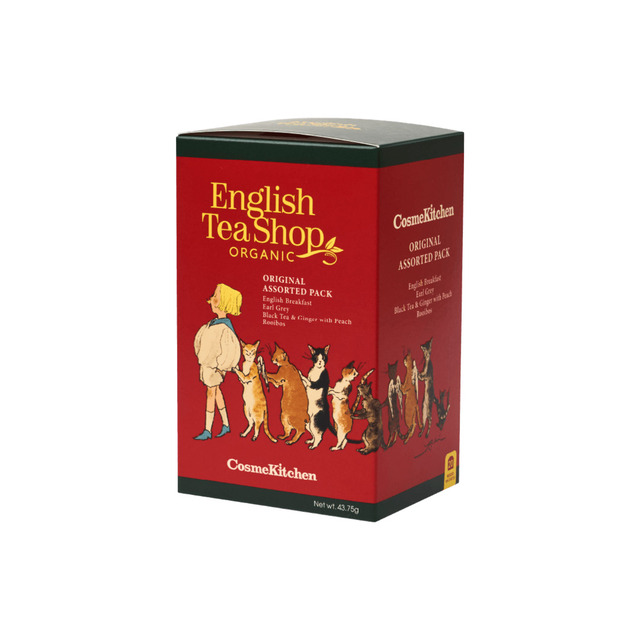 【くらはしれい】English Tea Shop オーガニックティー オリジナルアソートパック　各5包×20　￥1,080（税込）