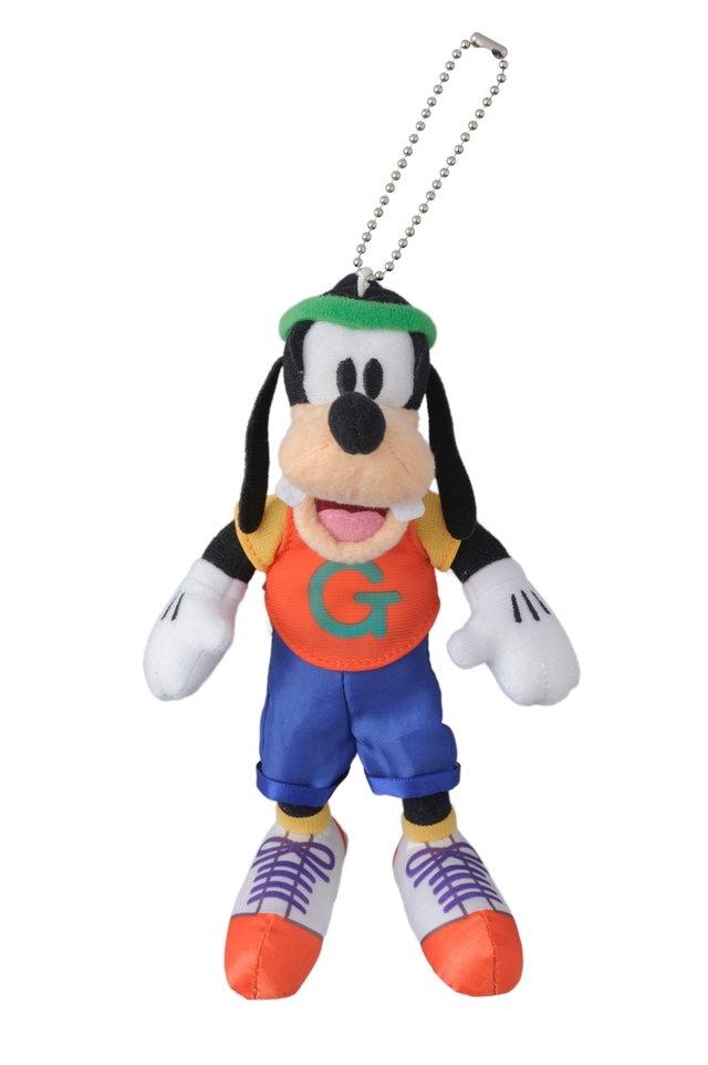 ぬいぐるみバッジ 1,700円｜長さ約18cm｜2017年4月15日（土）発売｜東京ディズニーランド｜ギャグファクトリー／ファイブ・アンド・ダイム