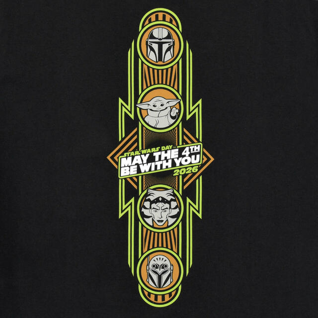 スター・ウォーズ 半袖Tシャツ ブラック L XL May the 4th 2026 4,500円