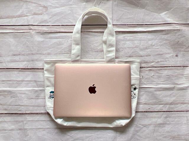 MacBook Airが楽々入るサイズ感