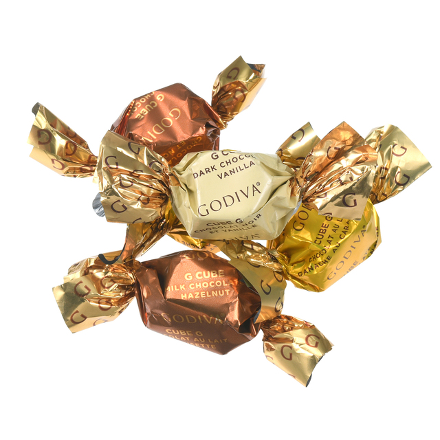 キューブ アソートメント ミニハート缶（5粒入）