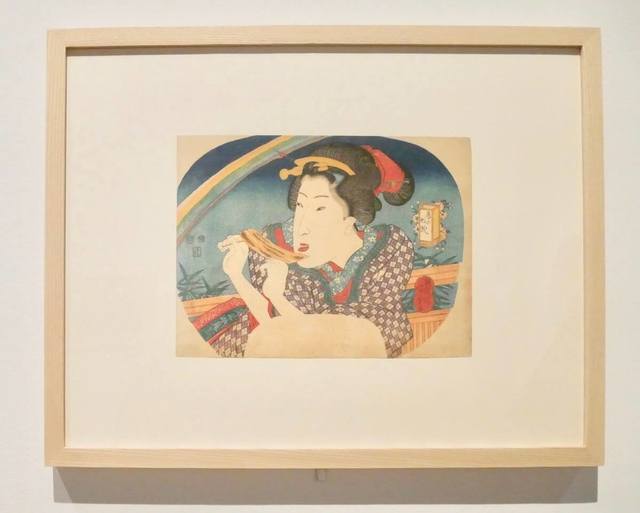 歌川国芳《春の虹蜺》　個人蔵