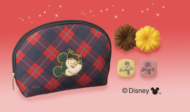 銀座コージーコーナー<ディズニー>もこもこポーチ(8個入)1,870円