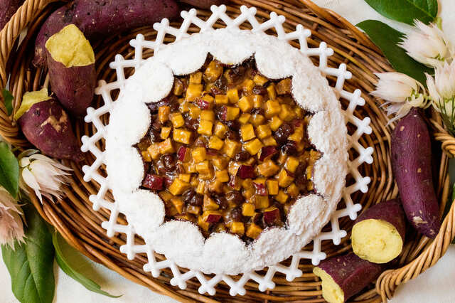 【さつまいもと小豆クリームのタルト】11月1日～11月30日の販売予定