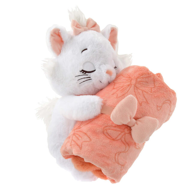 マリー おしゃれキャット ブランケット リボン柄 ぬいぐるみ付き Blanket 4,600円