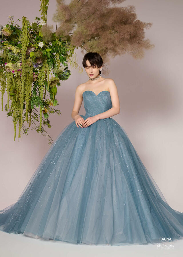 「Irida maison(イリーダメゾン)」新作ウェディングドレス IM-0036_Blue