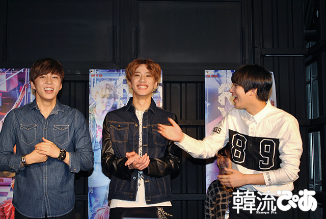 ジェヒョ(Block B)「U-KISS先輩は本当にいい人で……」/ 『RUN TO YOU~Street Life~』会見