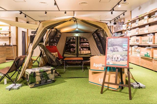 【PARCO OUTDOOR PARK / ogawa GRAND lodge】テント展示