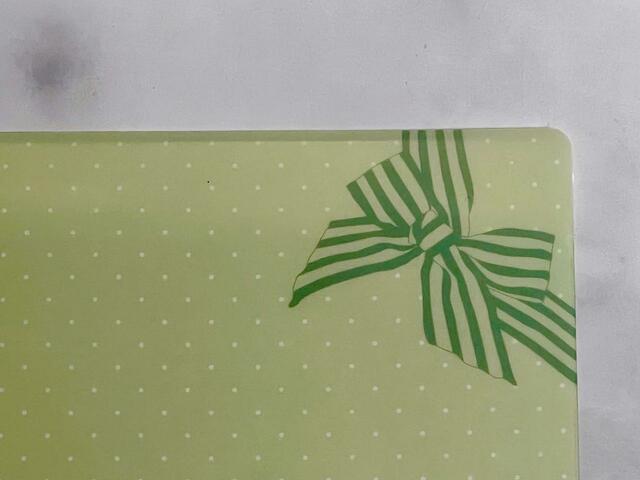 【Seria（セリア）】ファイル上部にはリボンのイラストも！