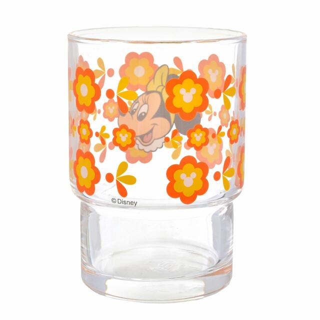 ミニー グラス DISNEY レトロ喫茶 1,210円