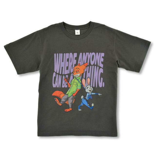 ジュディ・ホップス＆ニック・ワイルド、レミングのビジネスマン 半袖Tシャツ ZOOTOPIA COMIC STYLE 4,500円