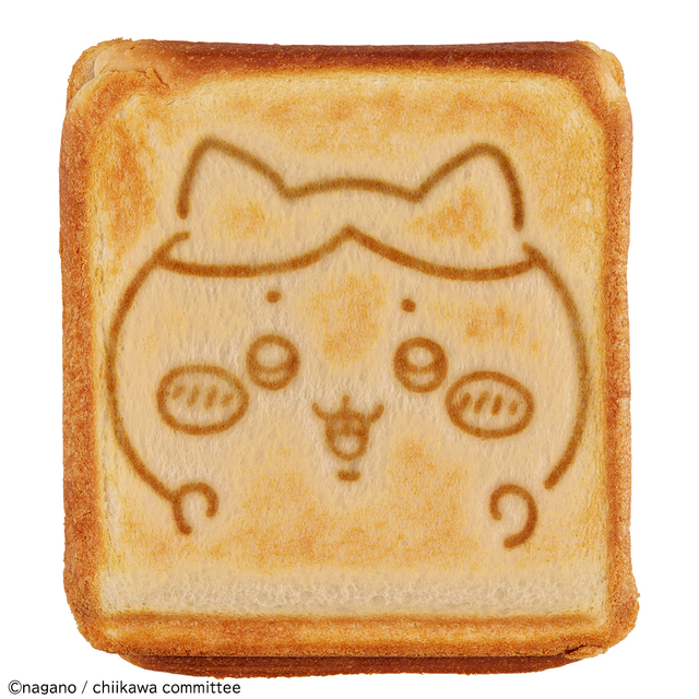 【ちいかわマルチサンドメーカー】チャームポイントのキバもしっかり再現♪