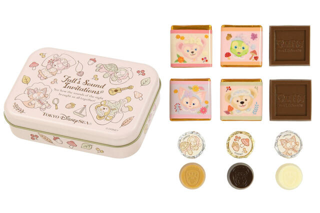 「ダッフィー&フレンズのフォールズ・サウンド・インビテーション」アソ―テッド・チョコレート