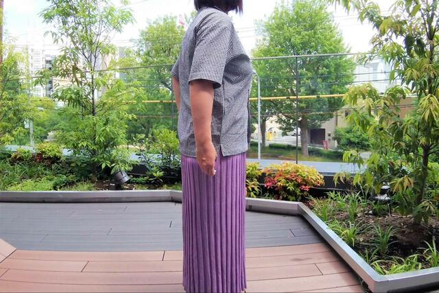 【ワークマン シアサッカーストレッチ 半袖シャツ】ストレッチがきいているので自在にフィット