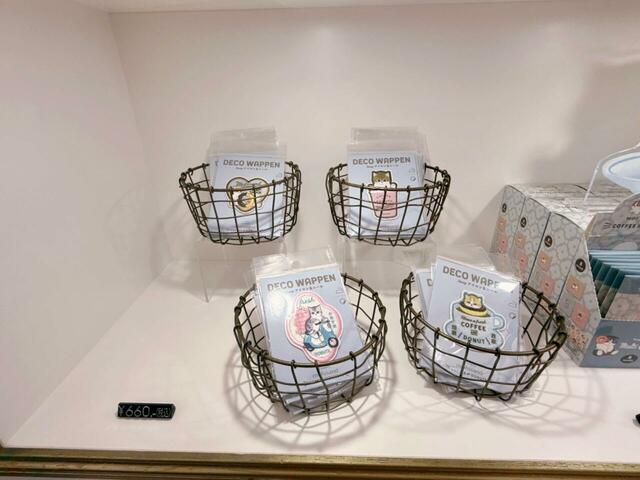 【mofusand TOKYO】COFFEE AND DONUTS ワッペンシール(全4種)/各税込660円