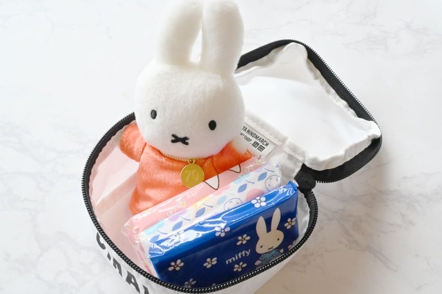 【ユニクロ×ANYA HINDMARCH「ミニスクエアポーチ」】余談ですが、推しぬいは入らなかったので残念…。