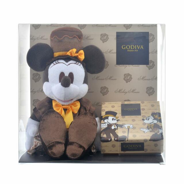 【GODIVA】ミニー チョコレート アソートメント ぬいぐるみセット DISNEY VALENTINE 2023 5,500円