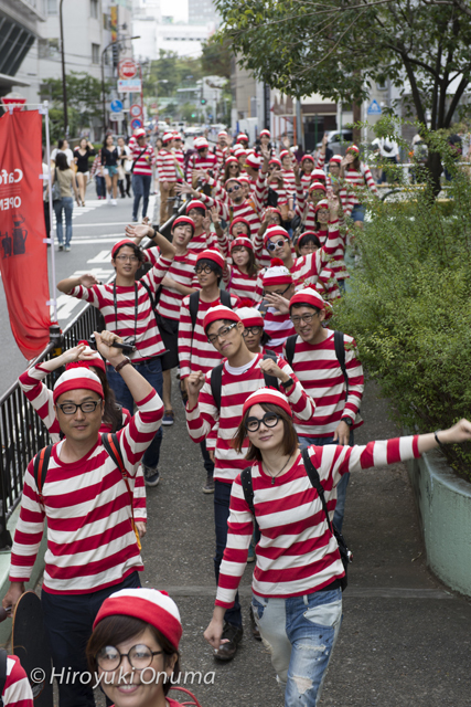 街中がウォーリーだらけ！ 過去のイベントの模様