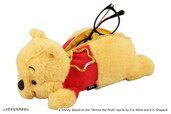プーさんのぬいぐるみメガネケース POOH-NUIPOUCH ¥2,800