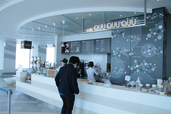店構えもかわいい「Cafe Quu Quu Quu」