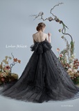 「Lulu felice（ルル・フェリーチェ）」新作ウェディングドレス　LU-0157_Black
