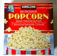 【No.4】【マイクロウェーブポップコーン 4.1kg（44袋入） 1,488円】あっさりとした塩とふんわり香るバターの風味がマッチした、まさに王道の味わい