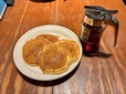 【&RRainbow JOINUS】メイプルシロップをかけてパンケーキをいただきます