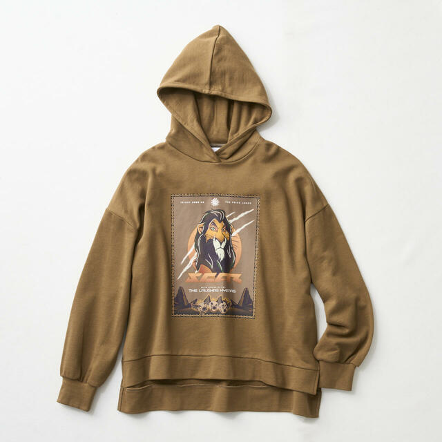 裏毛パーカ「ヴィランズ」（選べるキャラクター）｜￥4,990（税込）