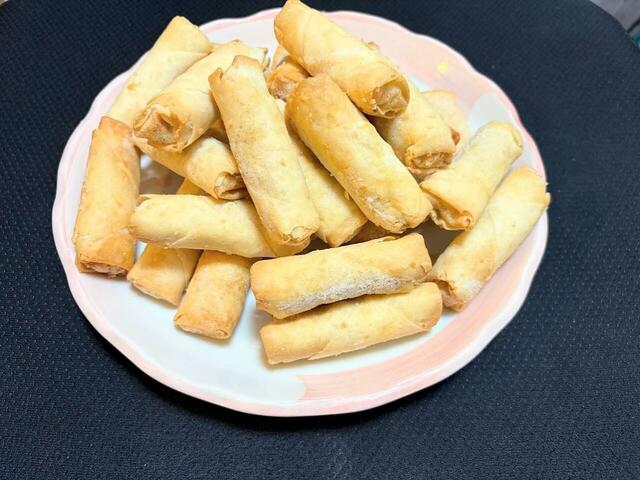 【ドン・キホーテ 冷凍春巻き】数えたら30本入っていました
