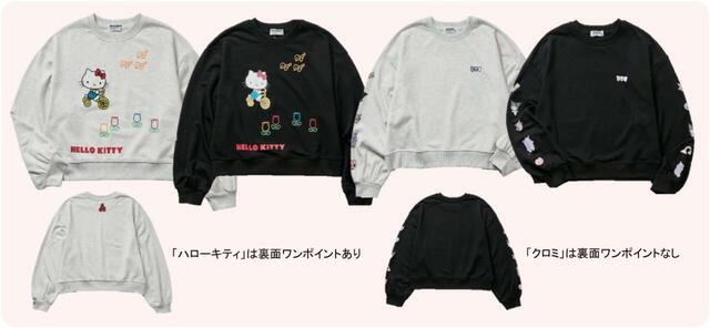 【ワークマン】スウェット 1,990円(税込)クロミは背中のワンポイントはありません