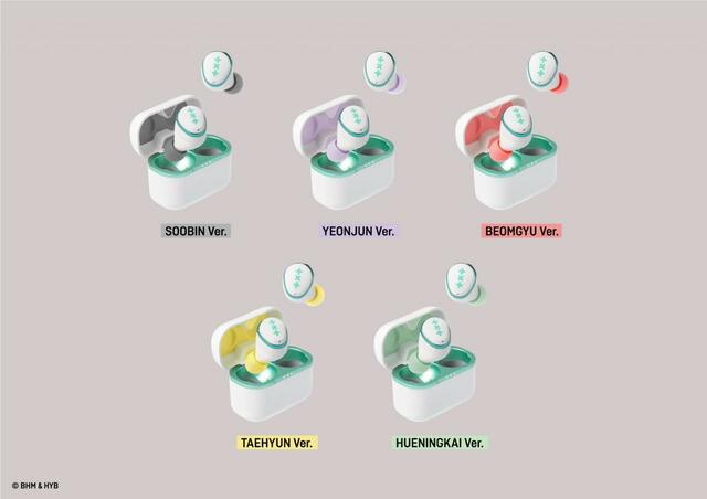 GLIDiC TW- 4000s 【TOMORROW X TOGETHER Model】全5種：参考価格 1 万4,800 円（税込）