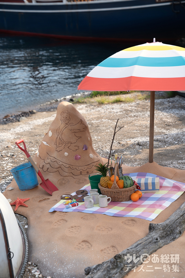 「ダッフィーのサニーファン」デコレーション