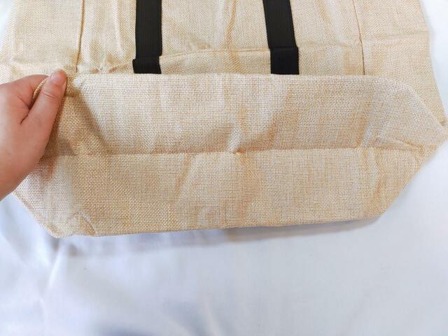 【GLOW 7月号】付録「OUTERSUNSET(アウターサンセット)のトートバッグ」マチが18cmで、たっぷりモノを入れられる