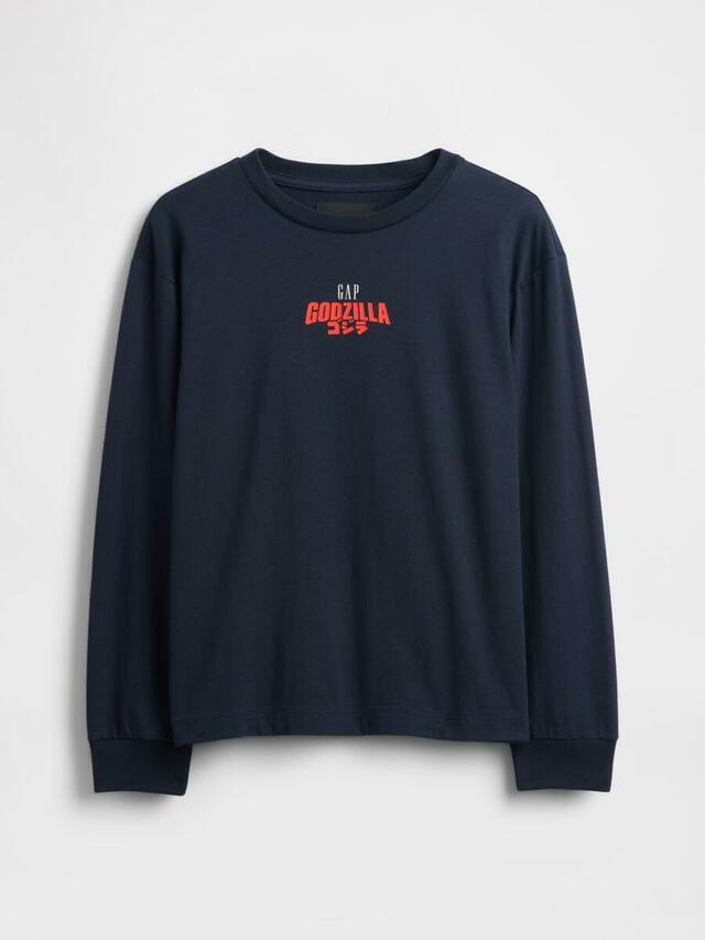 【Boys】ゴジラ グラフィック GAPロゴ Tシャツ:5,990円 (税込み)