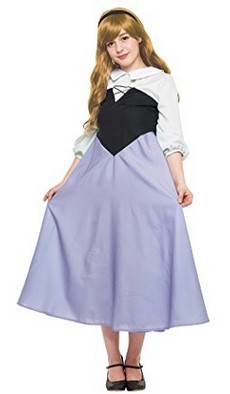 ディズニー 眠れる森の美女オーロラ コスチュームレディース 対応身長155-165cm 37034　参照元：http://ure.pia.co.jp/articles/-/93374