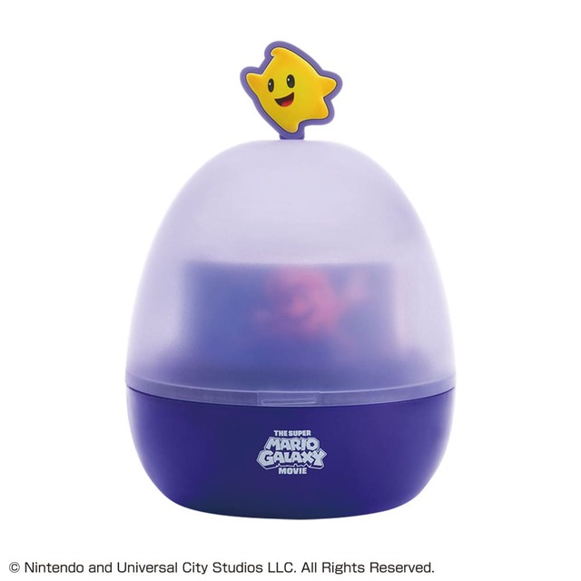 【一番くじ 『ザ・スーパーマリオギャラクシー・ムービー』（1回750円）】B賞：ギャラクシールームライト(全1種) 約16cm