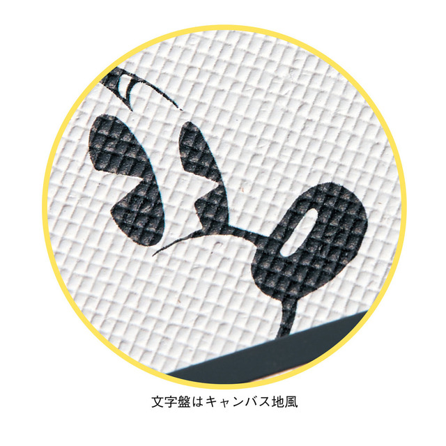 腕時計のようなデザインの掛け時計「ミッキーマウス」 ｜￥ 10,990 （税込）