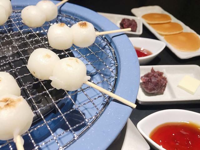 みたらし餡付き　お団子食べ放題