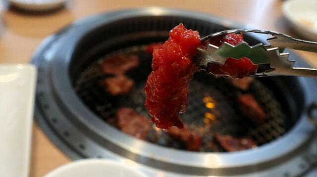 【焼肉ダイニング ワンカルビ 旨辛だれカッパカルビ 】「カッパカルビ」は希少部位。初体験でしたが、ホルモン的コリコリとカルビの脂身の“いいとこどり”でおいしいです