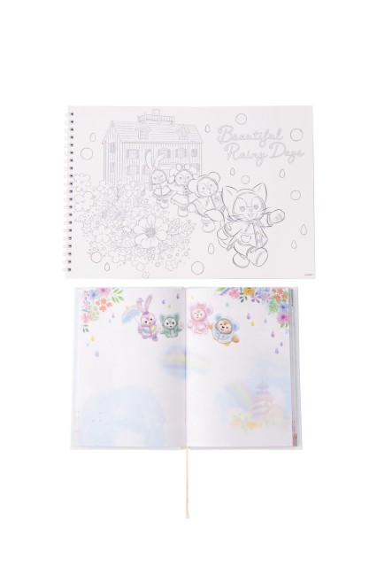 「ダッフィー＆フレンズのビューティフル・レイニーデイズ」ノートセット