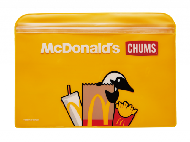 「ジッパーポーチ」【マクドナルドの福袋2023】