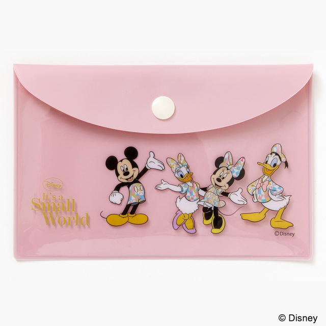 【イッツ・ア・スモールワールド60周年記念】持ち運びに便利なポーチ付き
