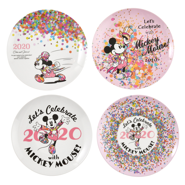 ミッキー プレート Let's Celebrate with Mickey Mouse 2020 2,640円(税込)