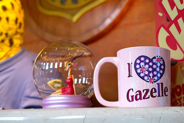 「Zootopia: Hot Pursuit」アトラクション内のプロップス