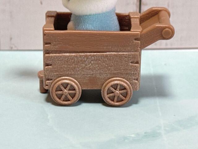 トロッコも色褪せたカラーでクオリティ高し！