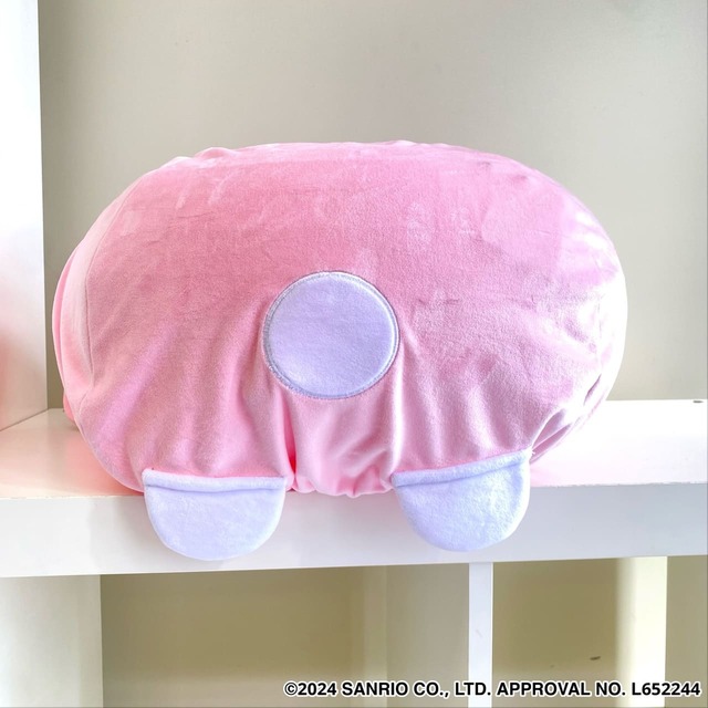 【サンリオキャラクターズ】hanpo カバー付きバランスボール　マイメロディ　back