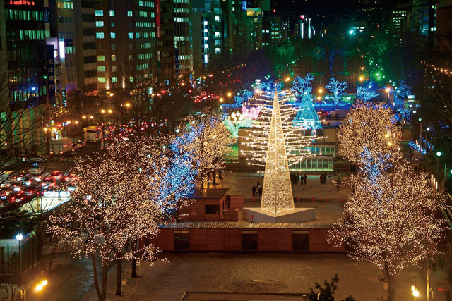 【イルミネーション部門】第10位 さっぽろホワイトイルミネーション