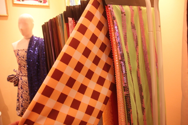 D23 Expo Japan 2015 - 東京ディズニーリゾート特別展示 - コスチューム制作過程 生地